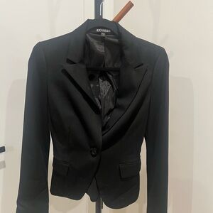 Express Women's Black Blazer 2